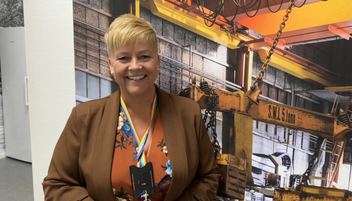 Sylvie Skadberg er kommunikasjonssjef i Aker Solutions i Egersund.
