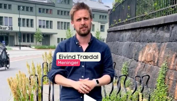 Eivind Trædal reagerer på måten han mener MDG blir behandlet av presse og sosiale medier-eksperter.
