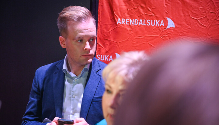 Erna Solbergs rådgiver, Cato Husabø Fossen.