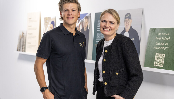 Johannes Høsflot Klæbo og Hilde Talseth.