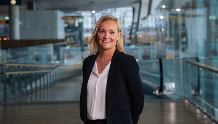 Monica Fasting, kommunikasjonssjef ved Oslo Lufthavn Gardermoen.