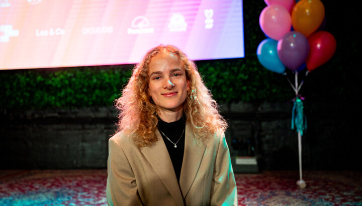 Sofie Cappelen ble kårets til tidenes første tech geek av ANFO på årets MarTech Awards.