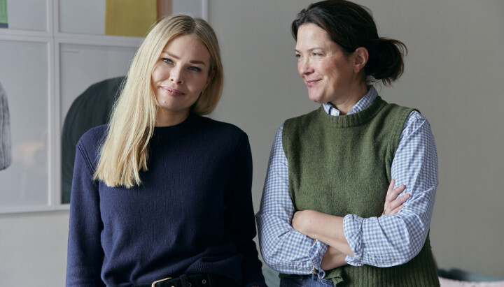 Camilla Lykaas og Kristine Lillevik i We Oslo.