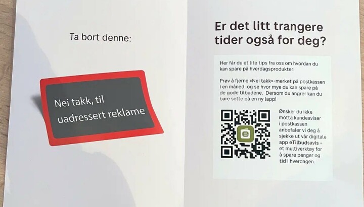 Mímir Kristjánsson ser rødt etter Posten sin reklame-oppfordring