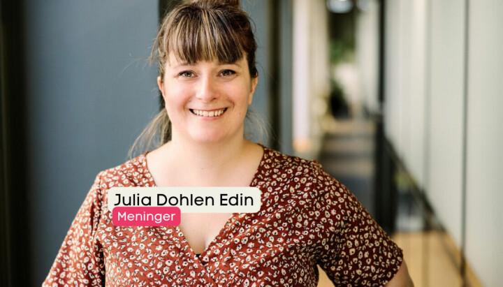 Julia Edin mener mange har hvilt seg på Facebooks innsamlingsaksjoner og nå må ta egne grep.