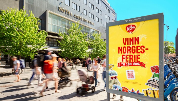 Sommeren er utendørs ☀️ Clearchannel utereklame
