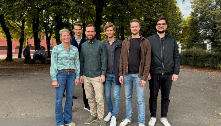 (f.v.): Henriette Hotvedt (daglig leder, TIBE Oslo), Vetle Hanssen Brevik (konsernsjef, TIBE), Joakim Bording, Kristoffer Brabrand, Markus Ackermann, Jørgen Blindheim. (f.v.): Henriette Hotvedt (daglig leder, TIBE Oslo), Vetle Hanssen Brevik (konsernsjef, TIBE), Joakim Bording, Kristoffer Brabrand, Markus Ackermann, Jørgen Blindheim.