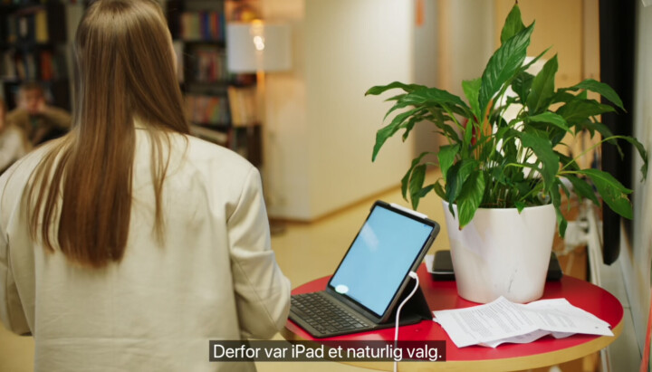 Filmen om iPad-bruk i skolen har fått kritikk.