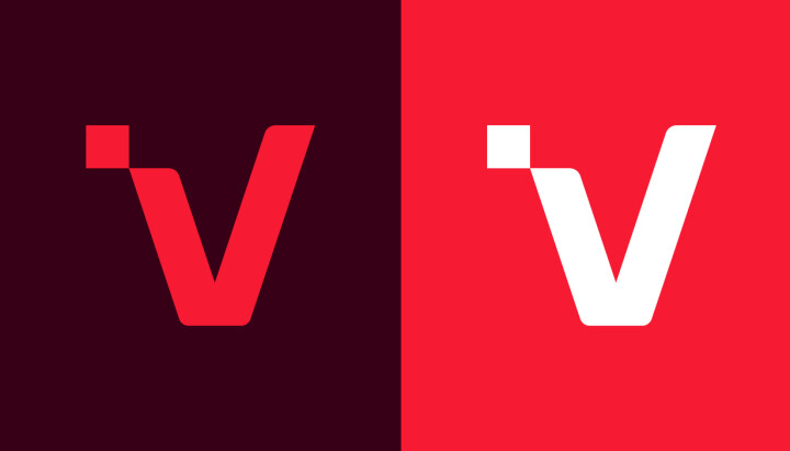 Veidekkes nye logo.