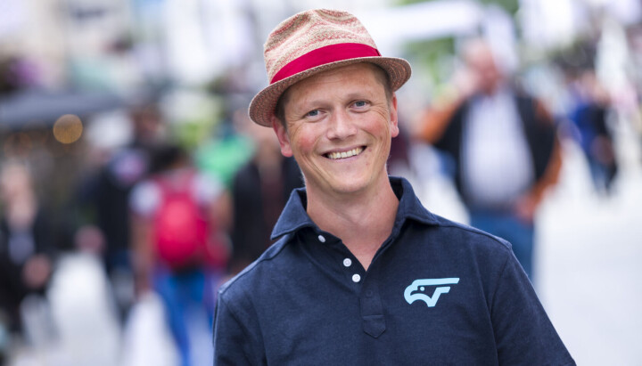 Kristian Lohne Thomassen ser fram til å åpne en ny møteplass for kommunikasjonsbransjen i Kristiansand.