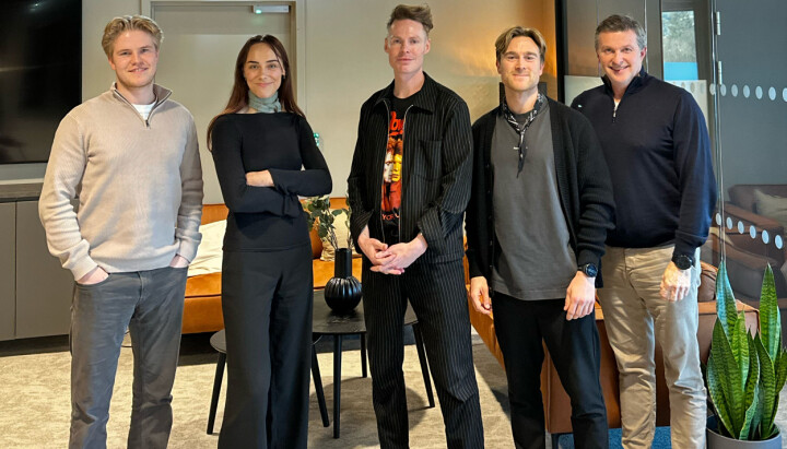 Teamet i Passion (F.v. Haakon Bell Pedersen, Julia Orlando Solemsli, Stein Leidland (Burger King), Steffen Aabel, Vegard Arntsen).