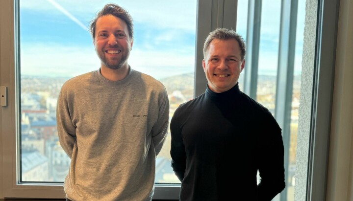 Henrik Hernes og Stian Remåd i Adnuntius.