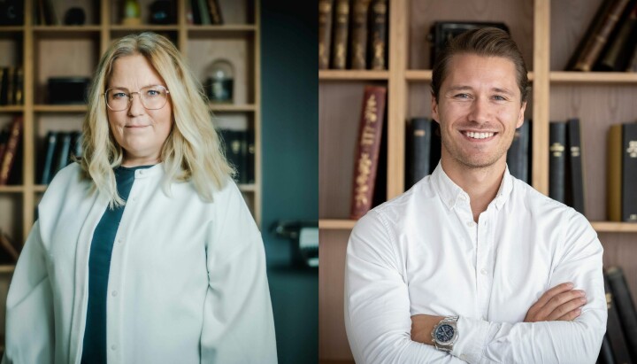 Bente Klemetsdal, EVP og CCO Aller Nordic, og Martin Meiner, direktør Adtech Product og Plattform.