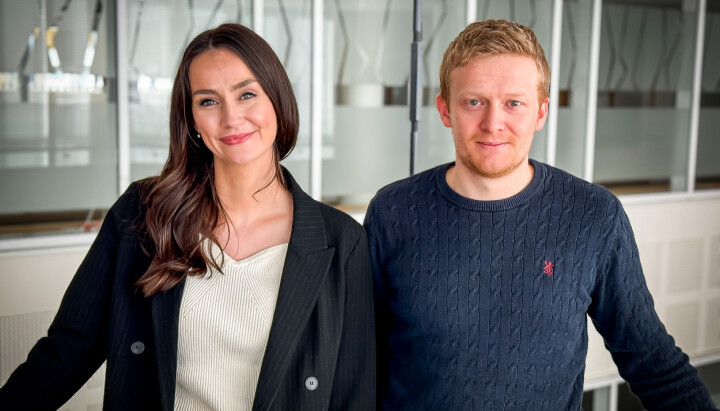 Sara Vabø og Andreas Monsen Johansen har stor tro på grepene som nå er gjort på markedssiden i Fjordkraft.