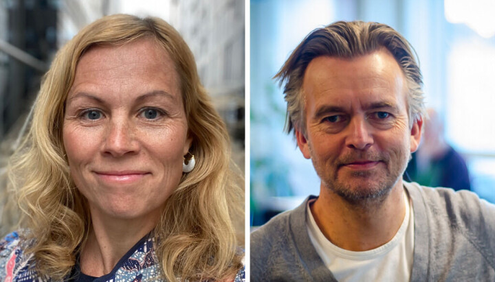 Tina Stiegler og Magnar Øyhovden deler sine erfaringer som Apriil-sjefer. Tina Stiegler og Magnar Øyhovden deler sine erfaringer som Apriil-sjefer.