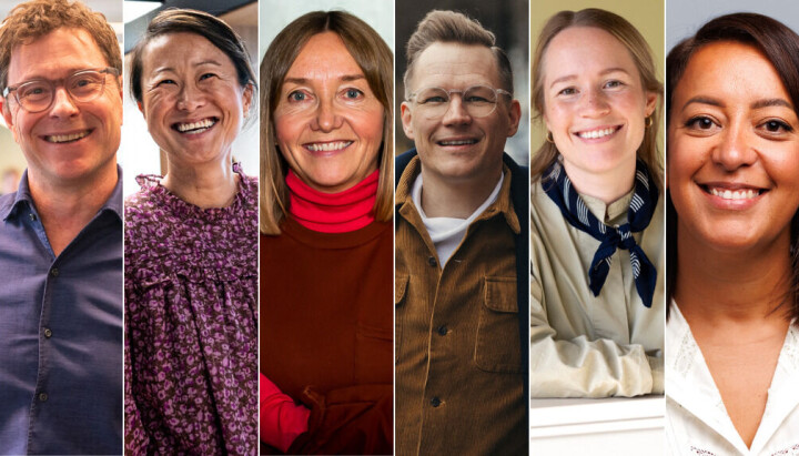 Fra venstre: Kjetil Botten Skogly, Camilla Kim Kielland, Bente Kvam Kristoffersen, Lars Eia Kirkholm, Helena Egeland og Hanan Jahr.