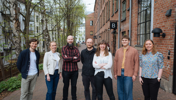 Hallvard Bache (Kurppa Hosk), Nina Ellingsen (TUMedia), Dean Breaker (TUMedia), Henrik Fjeldberg (Kurrpa Hosk), Caroline Solheim (Kurppa Hosk), Benjamin Gaupset (Kurppa Hosk) og Kjersti Magnussen (TUMedia).