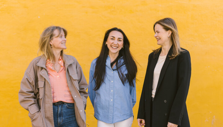 Mathilde Faldbakken, Pernille Halseth Foyn og Ine Mæland.