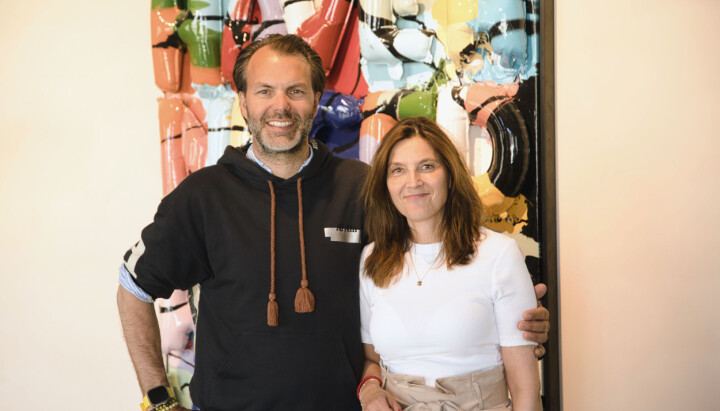 Fra venstre: Thomas Strandskogen og May Britt Hansen Fra venstre:Thomas Strandskogen og May Britt Hansen