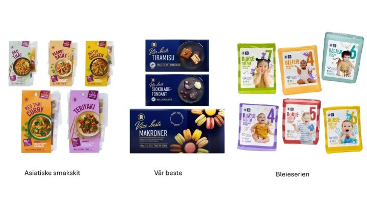 Produktene som vant designpris.
