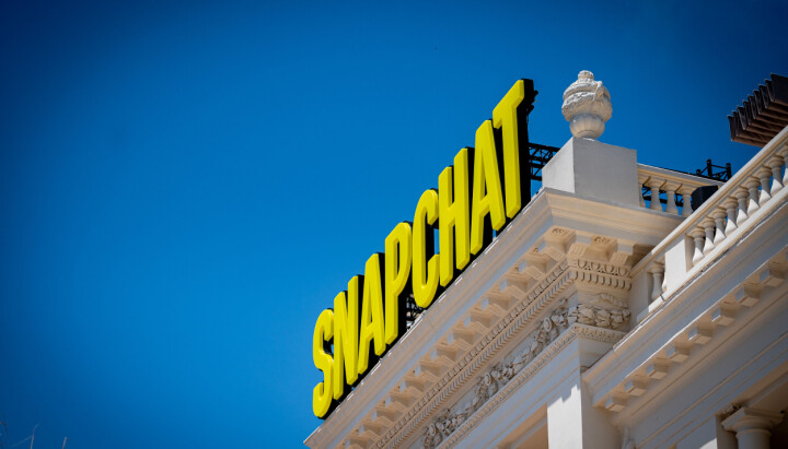 Slik gikk det med Snap i Norge i fjor. Pia Tandrup. Snapchat. Logo.