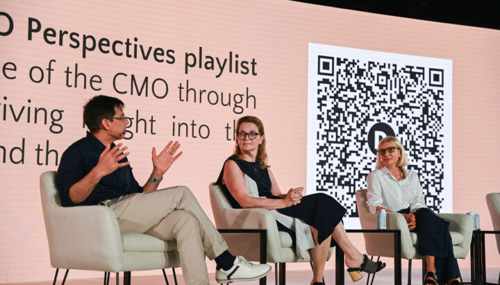 Markedsdirektørene fra Infosys, American Express og Nestlé diskuterte hvordan CMO-rollen utvikler seg.