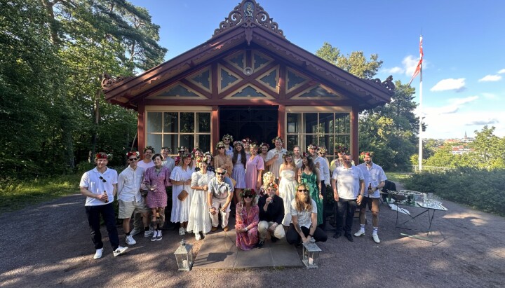 Fra fjorårets sommerfest i Morgenstern.