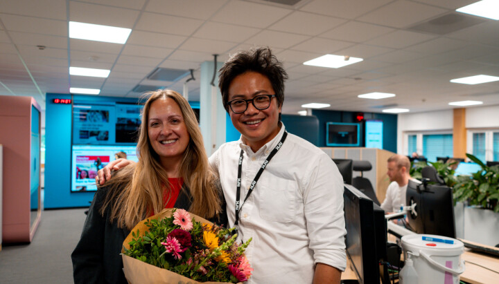 Linn Kathrine Yttervik og Nareas Sae-Khow