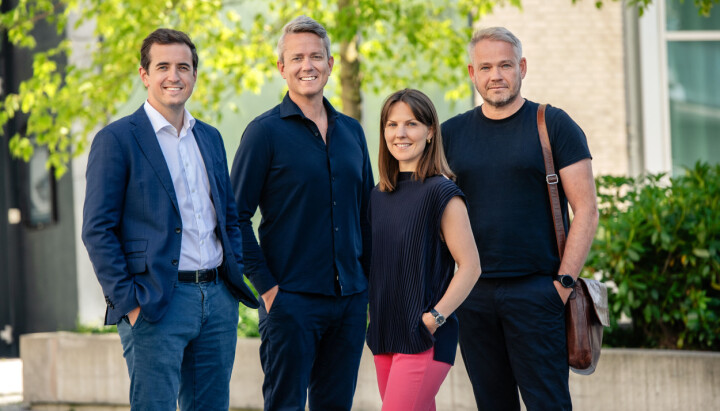 Peder Weidemann Egseth, Håkon Mathias Rønning, Tone Vesterhus og André Nerheim.