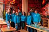 F.v: Tine Marie Gullaksen, Brand Manager, Lerøy Seafood, Stian Bjervamoen, CFO, Los Tacos, Anniken Toseth, Marketing manager, Los Tacos, Brian Kovary, Founder & CEO, Los Tacos, Renate Pedersen, Key Account Manager, Lerøy Seafood,  Kristiane Norstad, SoMe-Specialist, Lerøy Seafood,  Gabriel Megelea, Chief Operating Officer, Los Tacos,  Eivind Riddervold, Accountant, Los Tacos